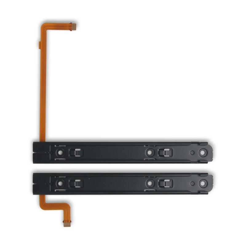 2er-Pack Für Switch OLED Konsole L R Schieber Links Rechts Schieberegler Schienenbahn Schiene Für Switch Oled Controller Schienen Schieberegler Reparatur