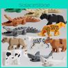 3D Tier Krokodil Bausteine DIY Plastikspielzeug Geschenk für Kinder
