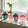 Glass Mushroom Vase Modern Decorative Vases Bedroom Vase Hydroponic Plants Flower Glass Vases Living Room Decoration Home Decor