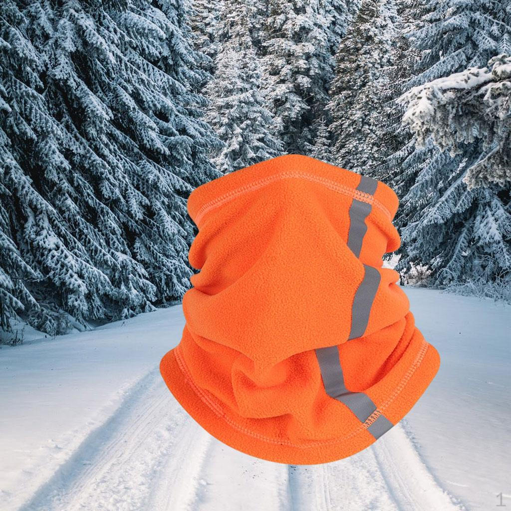 Маска-шарф на шею, дышащая, ветрозащитная, для рыбалки Orange