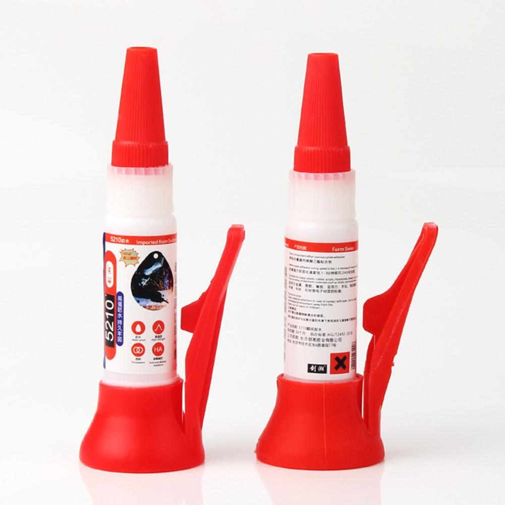 20ML Powerful Solder Quick Dry 5210 Cyanoacrylate Quick Glue High-Strength Oily Welding Super Glue MultiMaterial Repair Adhesive