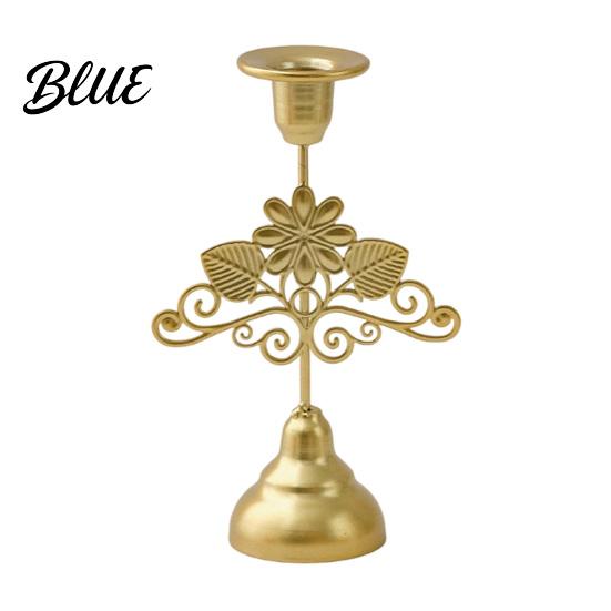 Farmhouse Table Centerpiece Vintage Metal Candle Holder Romantic Candlestick Dinner Centerpiece