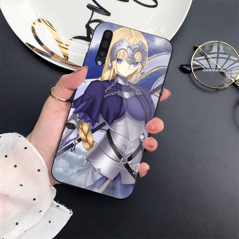 Fate Apocrypha Anime Phone Case For Samung A32 A51 A52 NOTE 10 20 S10 S20 S21 S22 Pro Ultra Black PC Glass Phone Cover