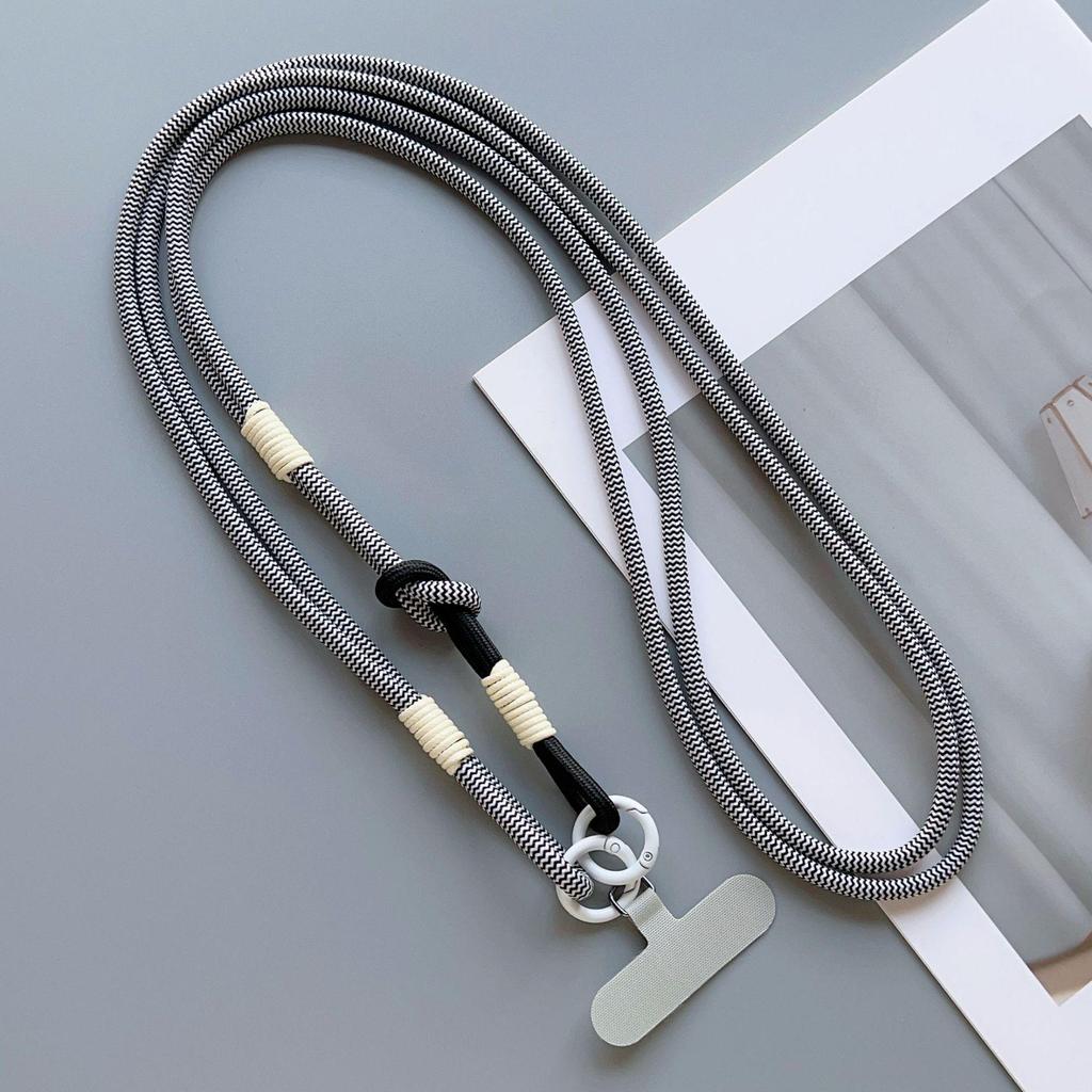 Husă de telefon crossbody personalizată, rezistentă la căderi, cu bloc de culori și șnur lung