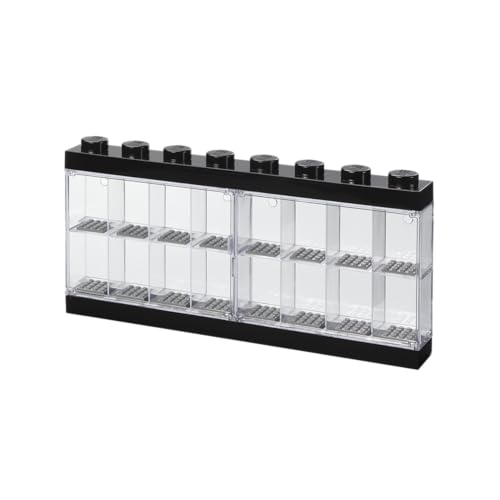 LEGO Minifigure Display Case/16, Black, 40660003