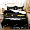 3D Print XOXO Devil Smiling Face Bedding Set Duvet Cover Bed Set Quilt Cover Pillowcase Comforter king Queen Size Boys Adult