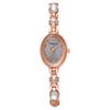 Orologio da donna con catena e bracciale al quarzo con strass intarsiati Orologio da polso Orologio da donna Orologi