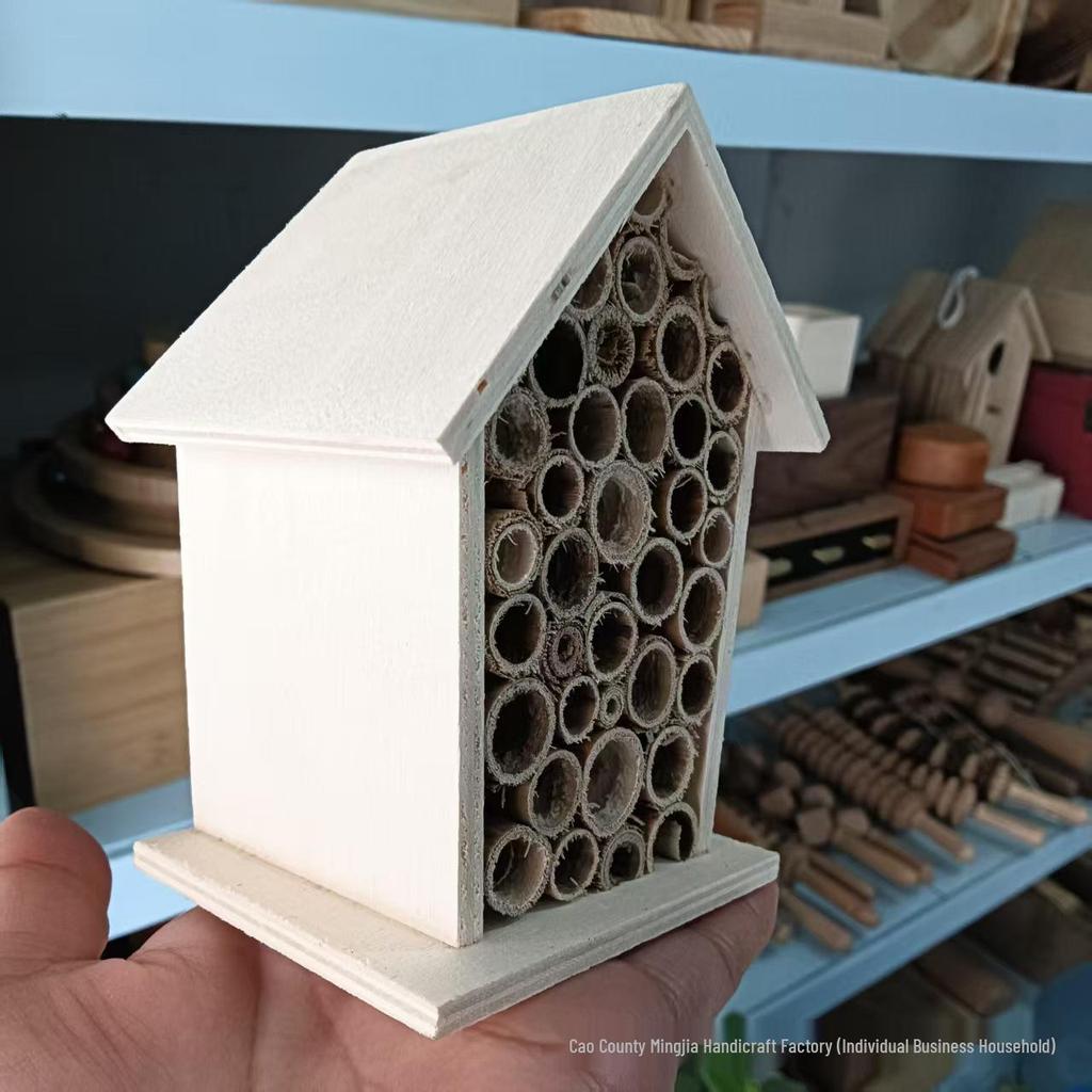 Multifunctional Wooden Insect Hotel for Garden Butterflies & Bees