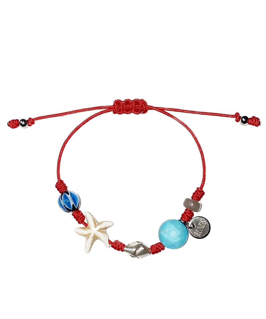 Runds Red Gemstone Bracelet