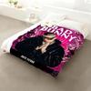 Bad Bunny Throw Flannel Throw Blanket: Soft Kid-Friendly Warm Anti-Static All Season Washable Couch Bed Home