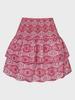 2023 Women's Pleated Ruffle Mini Skirt - Floral Print, 13 Colors Available
