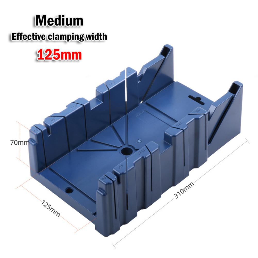 Woodworking Mitre Saw Box S M L Clamping Multifunction 45 Degree Cutting 90 Degree Cutting Cabinet Mitre Cutting
