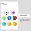 Soft Sensory Toy Soccer Basketball Stress Ball, TPR Fidget Squeeze for Adults Relief Kids, Decompression Anxiety Relief, Party Birthday Gift