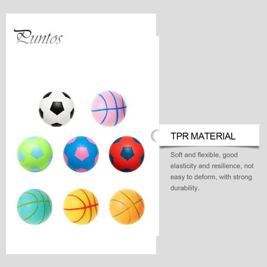 Soft Sensory Toy Soccer Basketball Stress Ball, TPR Fidget Squeeze for Adults Relief Kids, Decompression Anxiety Relief, Party Birthday Gift