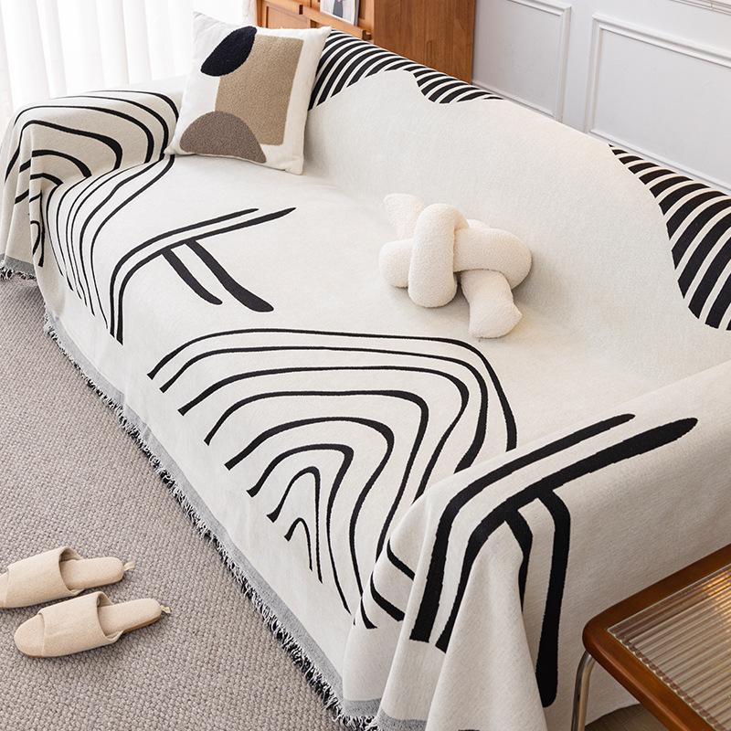 Chenille Sofa Cover Towel Sofa Cover Cover Towel Sofa Cover All-Inclusive Universal Anti-Scratching Four Seasons Universal