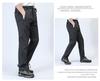 Men's Fleece-Lined Softshell Hiking Pants - Windproof, Warm, and Wear-Resistant for Outdoor Use