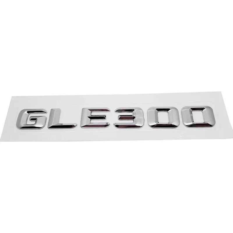 3D Car Rear Trunk Sticker Tail Number Emblem for Mercedes Benz GLE43 GLE63 GLE300 GLE320 GLE350 GLE400 GLE450 GLE500 GLE550