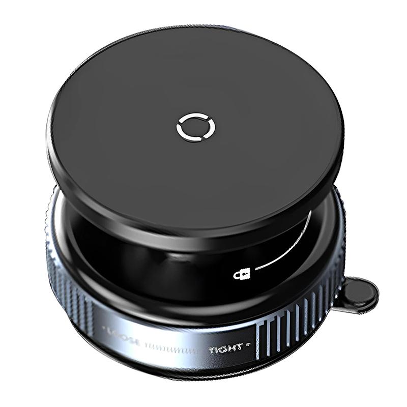Multi-angles Car Phone Holder Suction Cup Vacuum Magnetic Phone Stand 360° Rotatable and Foldable Suction Phone Holder