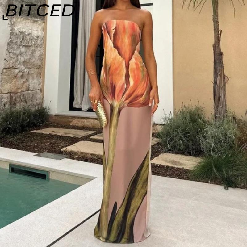 

BITCED Women s Avocado Print Sheath Dress XL рожевий