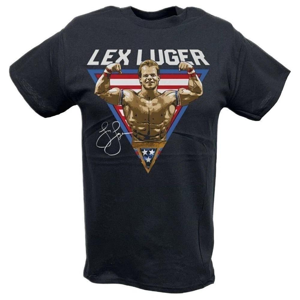 Lex Luger Triangle Flex Black Tshirt M