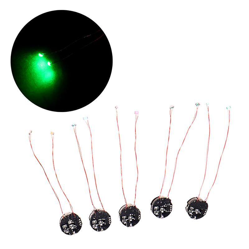 Wired 5Cm Magnetic Control Lamp Led Magnetron Light Model With Magnet Battery Diy Car Toys Lighting Diorama Materials Robots
