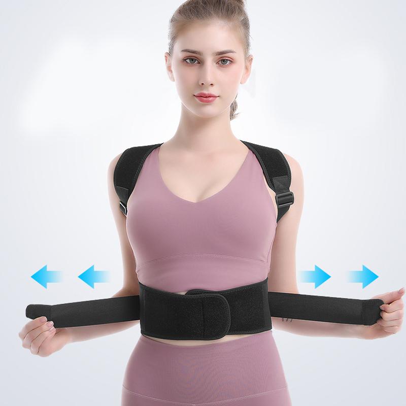Adjustable Back Shoulder Posture Corrector Belt Clavicle Spine Support Reshape Your Body Home Office Sport Upper Back Neck Brace