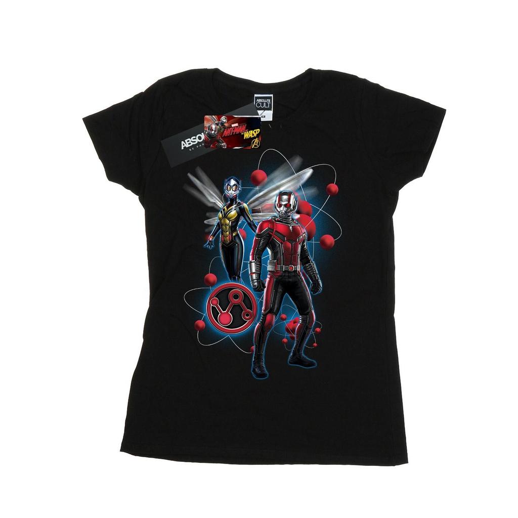 Marvel Womens/Ladies Ant-Man And The Wasp Particle Pose Cotton T-Shirt