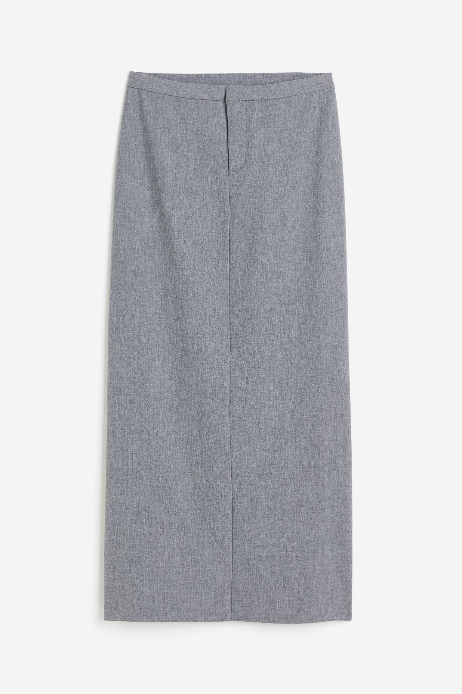 

Twill tailored maxi skirt
