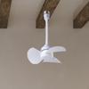 Ceiling Fan No Light E27 Base Versatile 3 Blade Small Creative Socket Screw in