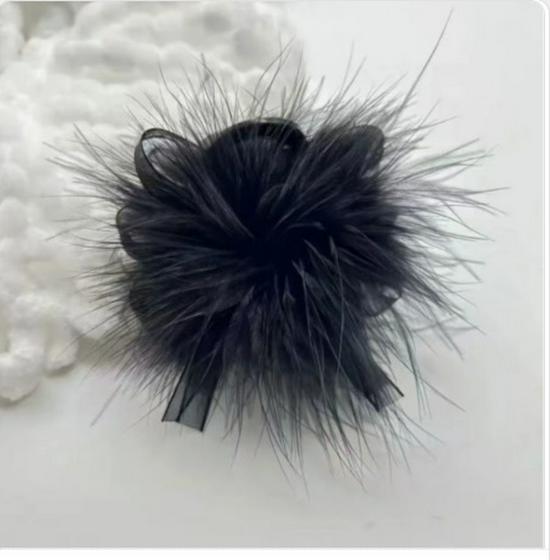 Elegante Retro Pfau Haarnadel Blume Duttspange für Frauen