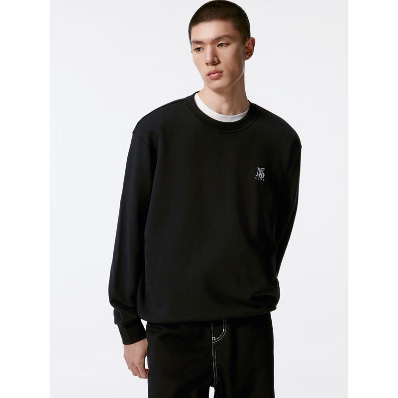 GXG Men's Letter Print Round Neck Sweatshirt