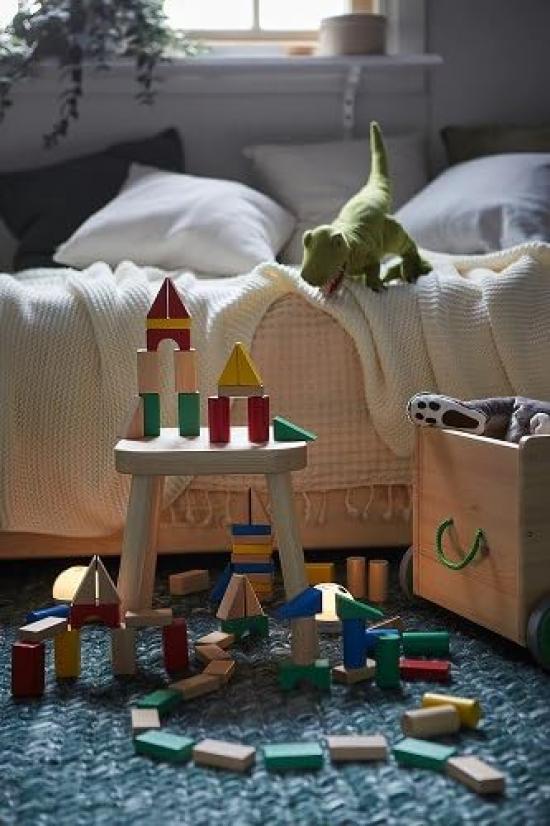 IKEA UNDERHALLA: Set med 40 Byggklossar (705.066.85)