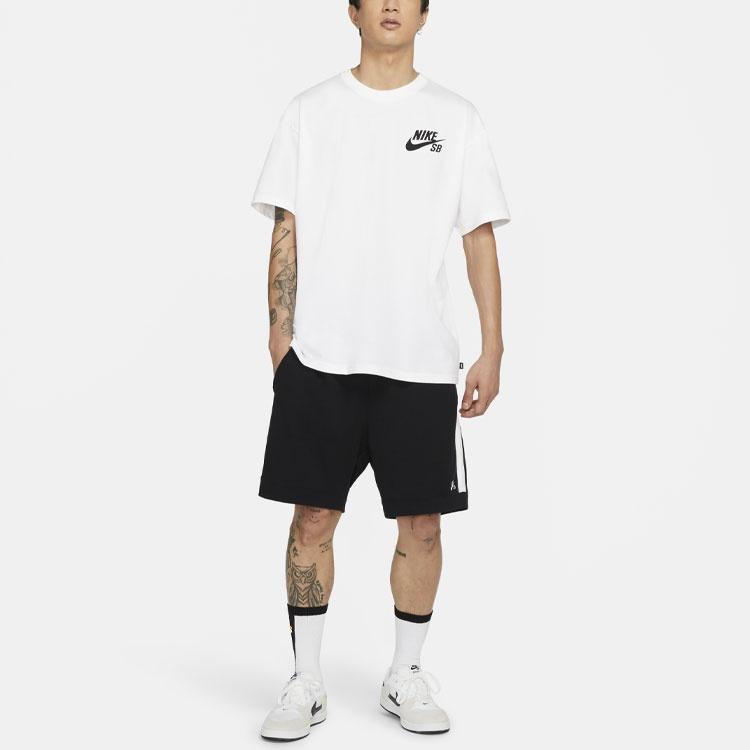 Nike SB Logo T-Shirt Asia Sizing 'White' Men's DC7818-100
