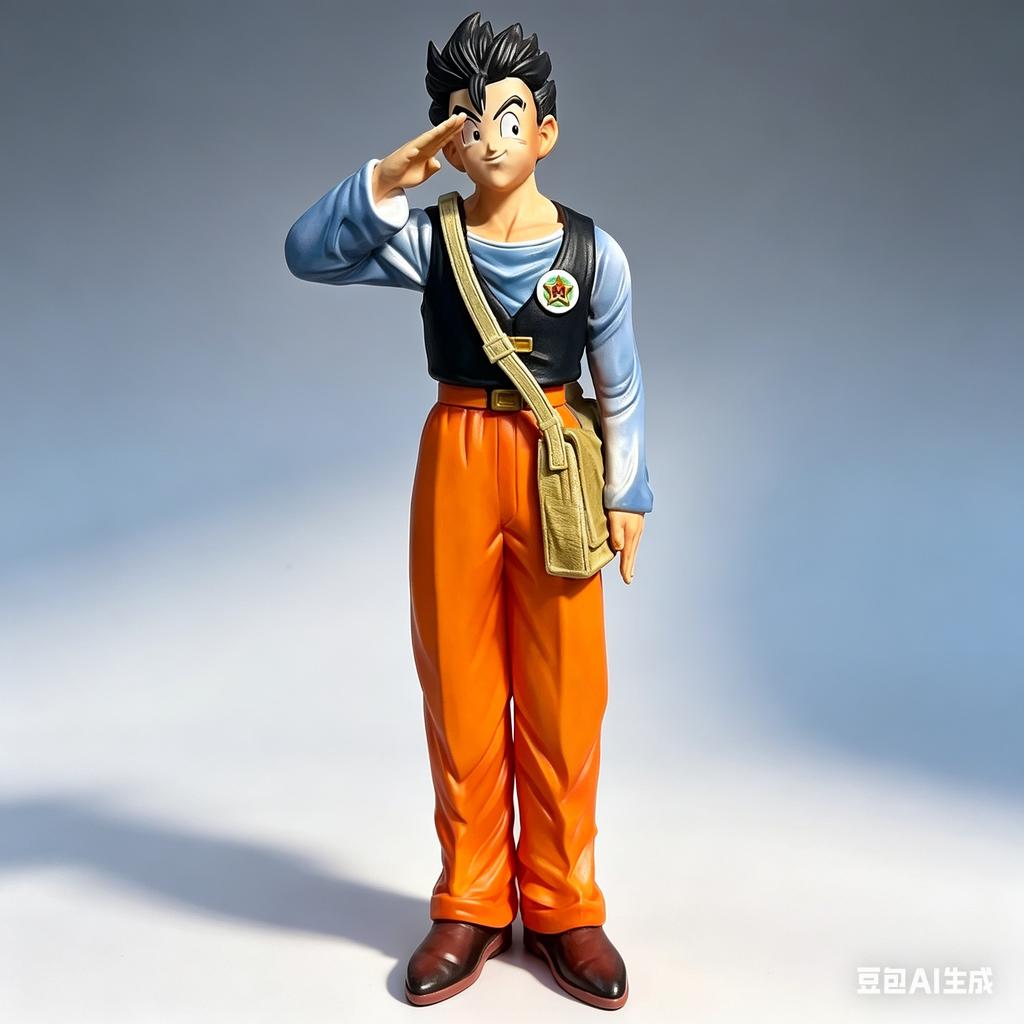 2026School uniform youth Sun Wufan figurine classic daily design Dragon Ball desktop exquisite collection ornament