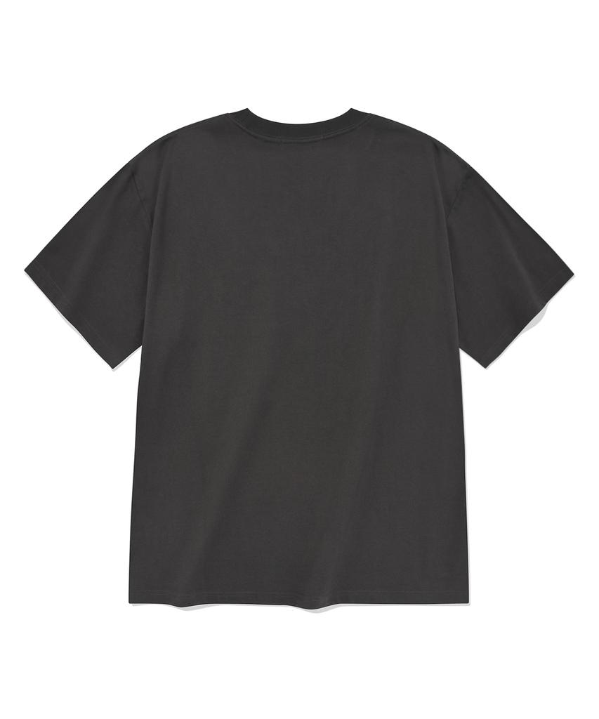 FALLETT Summer Beach Club Short Sleeve T-Shirt Charcoal