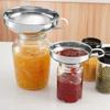 Huiyu Funnel, 304 Stainless Steel, Bottle Oil Strainer, Wide-Mouth Funnel, Filter, Pouring Tool, Large, 103.7g (1 Piece)