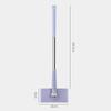 Compact 360° Rotation Lazy Mini Mop Disposable Wet Wipe Clip Flat Mop for Shoe Upper Surface Stain Quick Cleaning