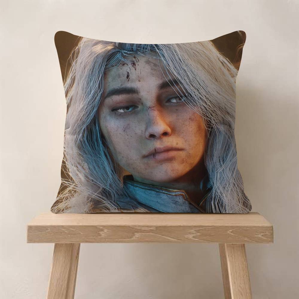 Game Clair Obscur Expedition 33 Maple Design Cushion Cover Happy Autumn Harvest Decor Holiday Decorati Pillow Cover