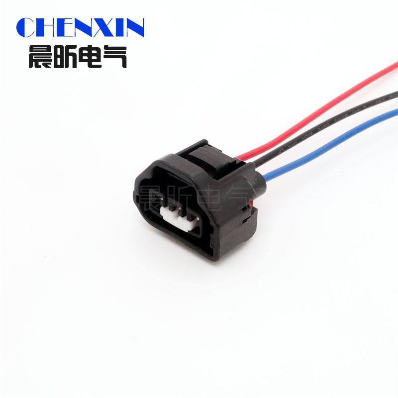 car accessory 3 Pin 11261 Female Auto Sensor Connector Throttle Automotive Plug 7283-1133-10