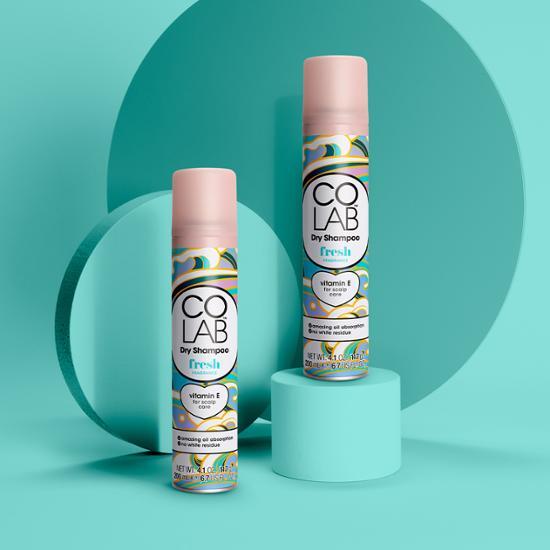 COLAB Suchý šampon Fresh 200ml (Vůně citronu a neroli)