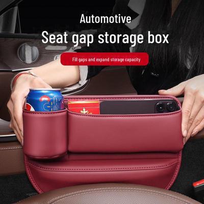 Car Seat Gap Organizer with Cup Holder & Multi-Function Storage Bag