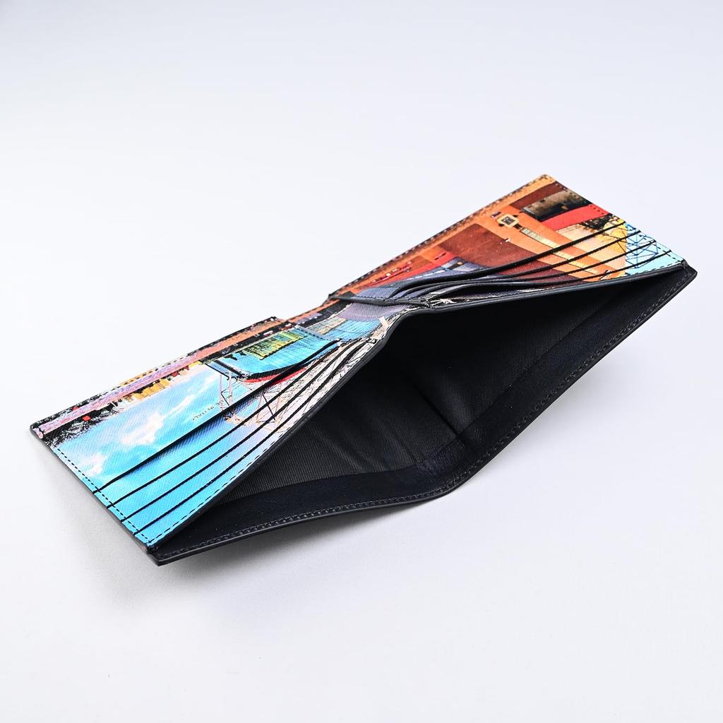 Paul Smith Manchester United Bifold Wallet Coin 4832 AMUREF 79 Men's (No Purse), Black, [Used]