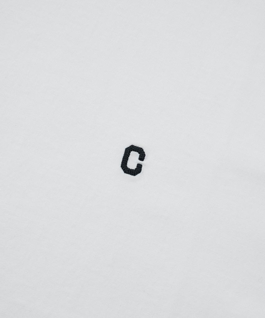COVERNAT Small C Logo Long Sleeve White