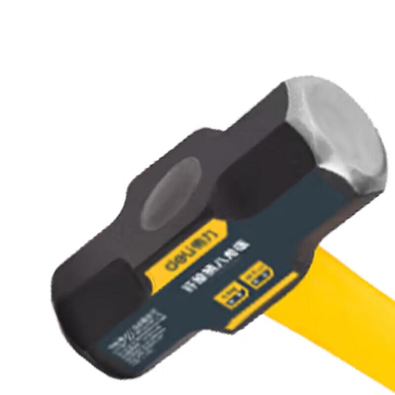 Deli Heavy-Duty Fiber Handle Octagonal Hammer