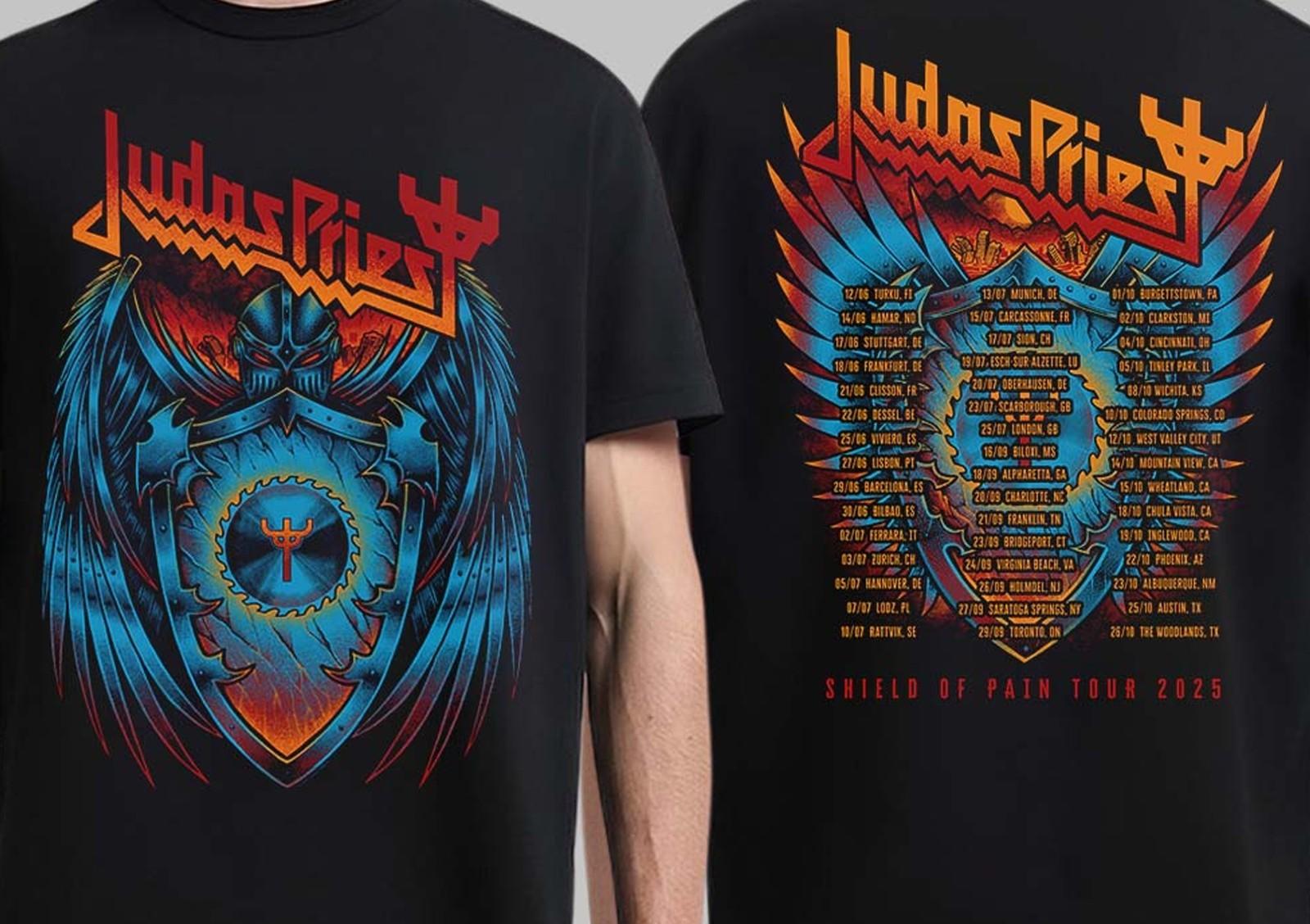 Rare Judas Priest tour 25 Gift Family Unisex S-235XL 21D658 M