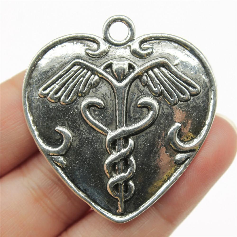 10pcs Doctor Nurse Medical Sign Medical Cane Charms Pendant For Jewelry Making DIY Crafts Making Findings Handmade Jewelry