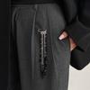 Accessory Personalized Handmade Beaded Brooches Pin Hanging Ornament Waterproof Crystal Long Tassel Chain Brooch Daily Wear