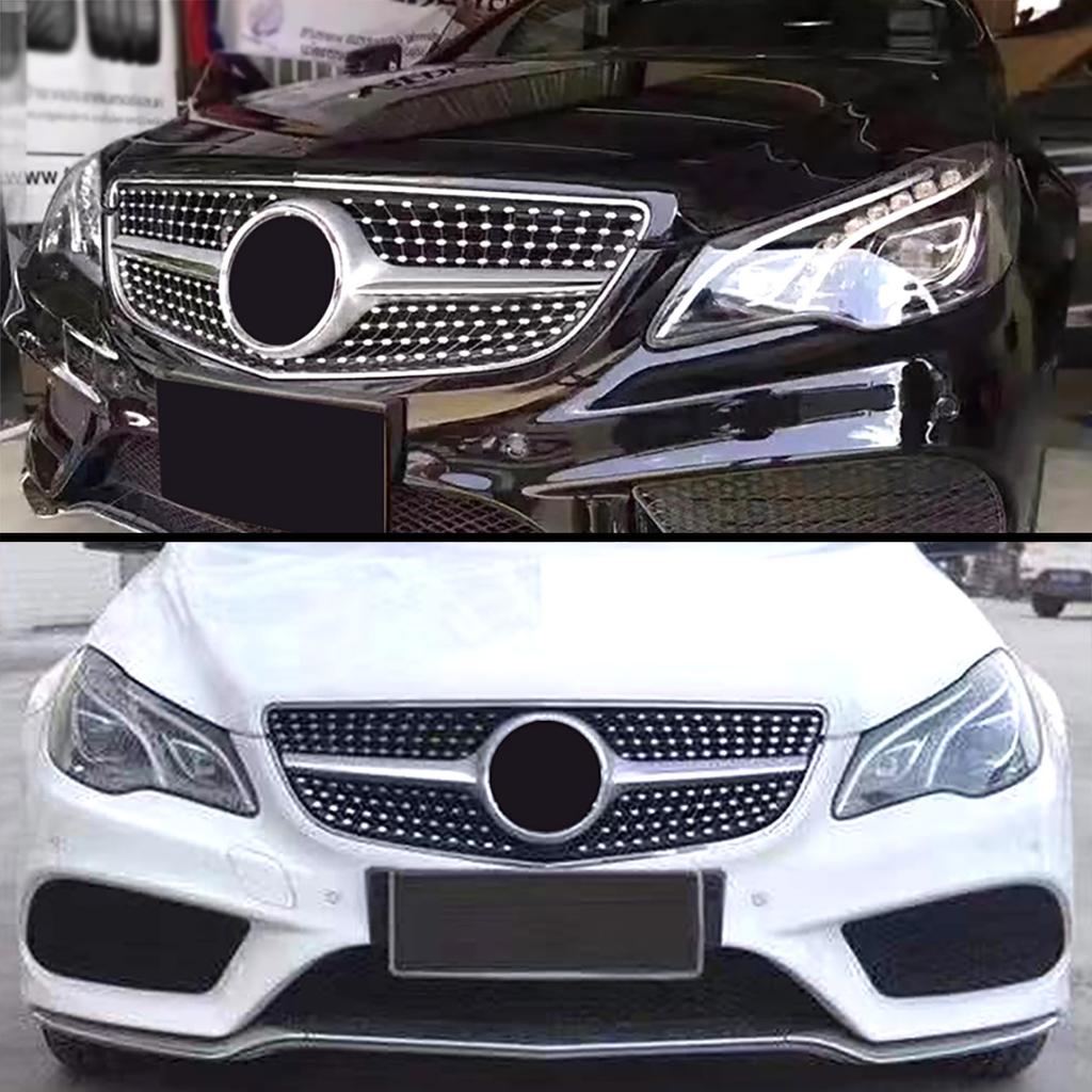 Kühlergrill Stoßstangen Grille für Mercedes Benz W207 C207 A207 E-Klasse Coupe 2009-2016 wie E200 E260 E320 E350 E400 E500