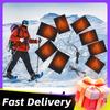 USB Electric Heating Pad Jacket Warming Heating Pad Winter Sport Vest Heated Mat Heating Cloth for Outdoor Winter Camping Hiking