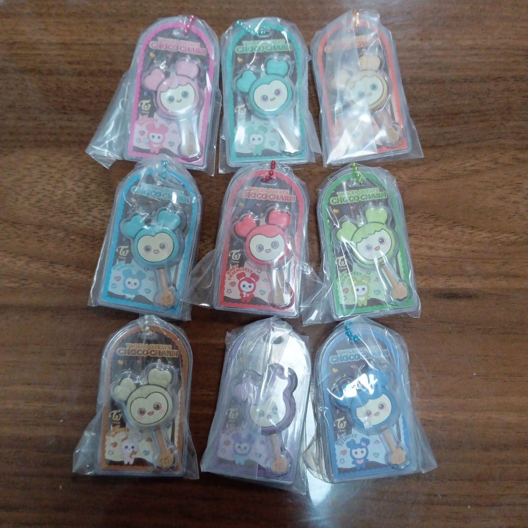 

[Б/У] TWICE Печенье в шоколаде и Шармы - Полный набор из 9 штук